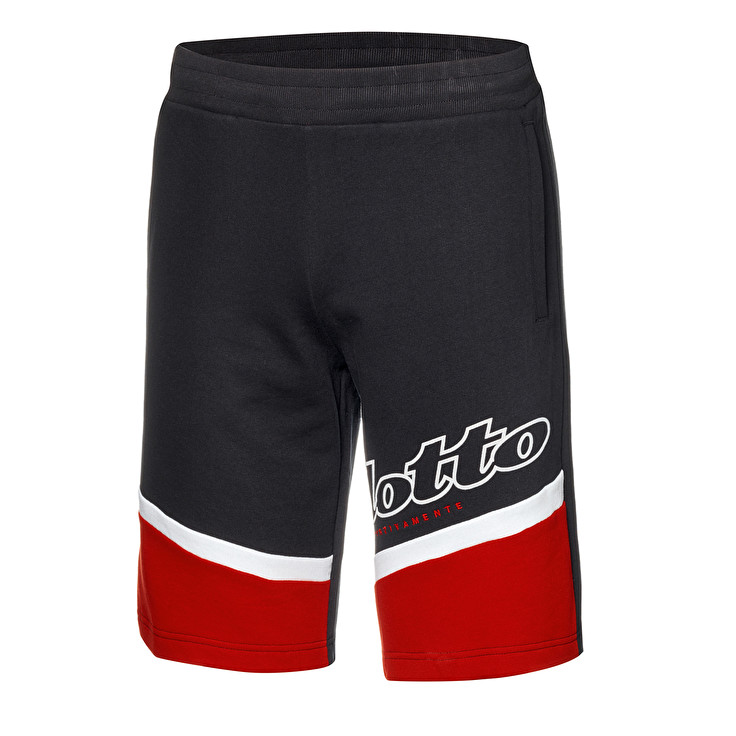Lotto Men's Athletica Gold Shorts Black/Red Canada ( JOLQ-15809 )